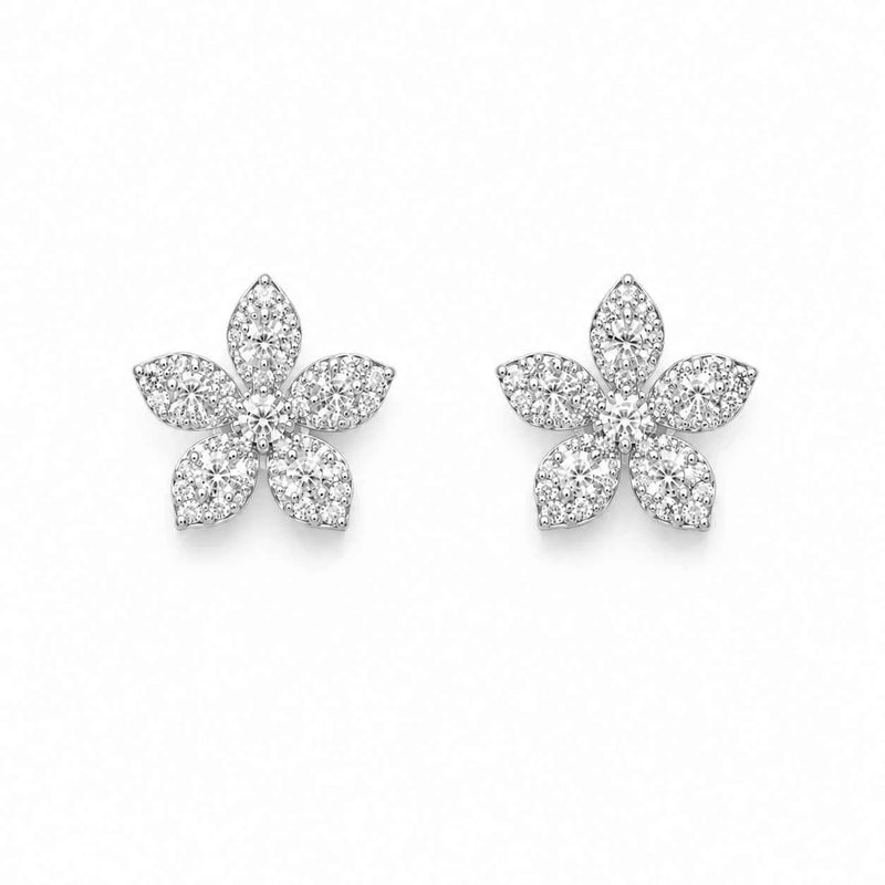 Petal Bloom Stud Earrings