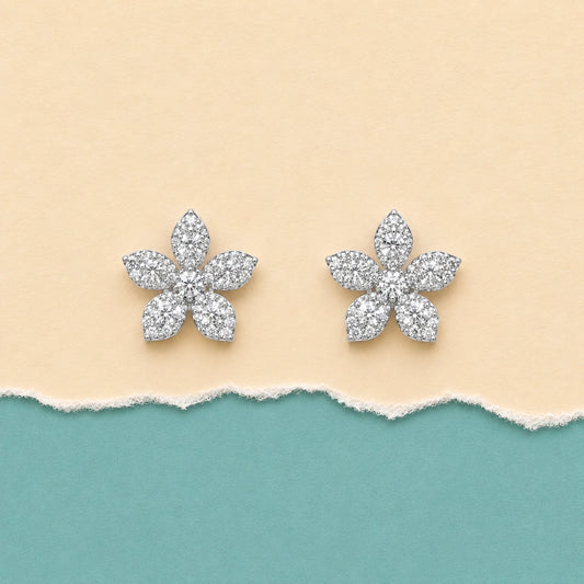 Petal Bloom Stud Earrings