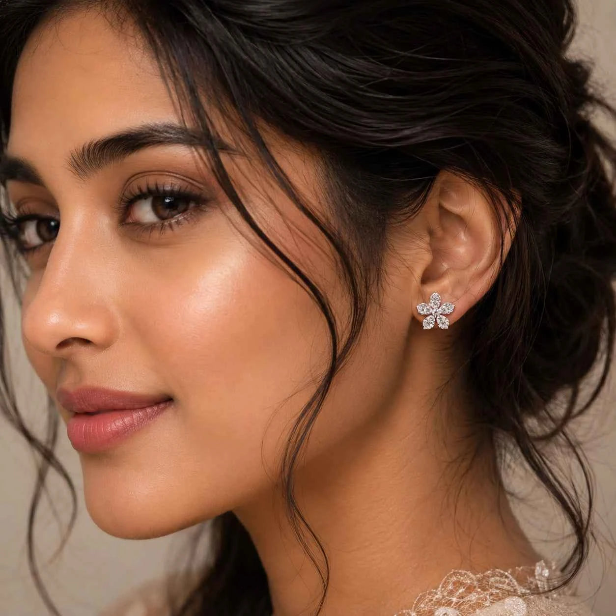 Petal Bloom Stud Earrings