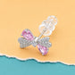 Pink Ribbon Spark Stud Earrings
