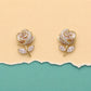 Rose Blossom Stud Earrings