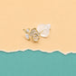 Rose Blossom Stud Earrings