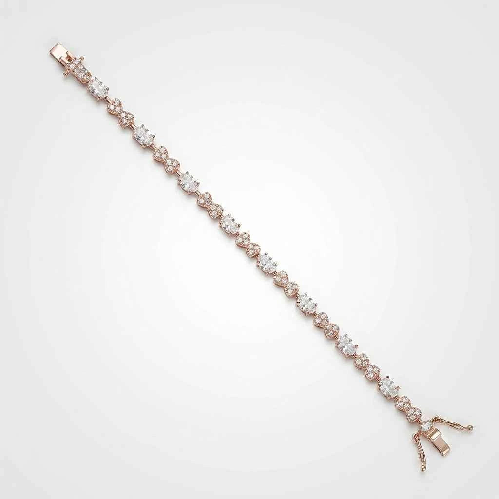 Rosegold Glam Bracelet