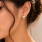 Blossom Spark Floral Stud Earrings