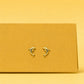 Silver Dolphin Stud Earrings