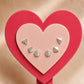 Silver Geometric Stud Earrings Set