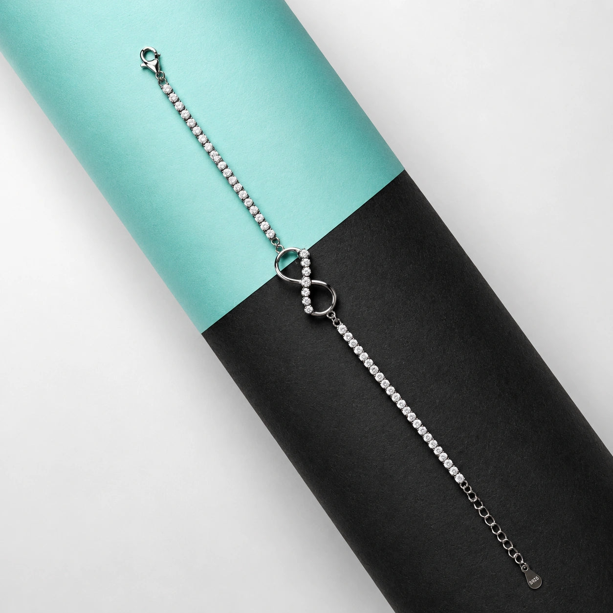 Silver Infinity Luxe Bracelet
