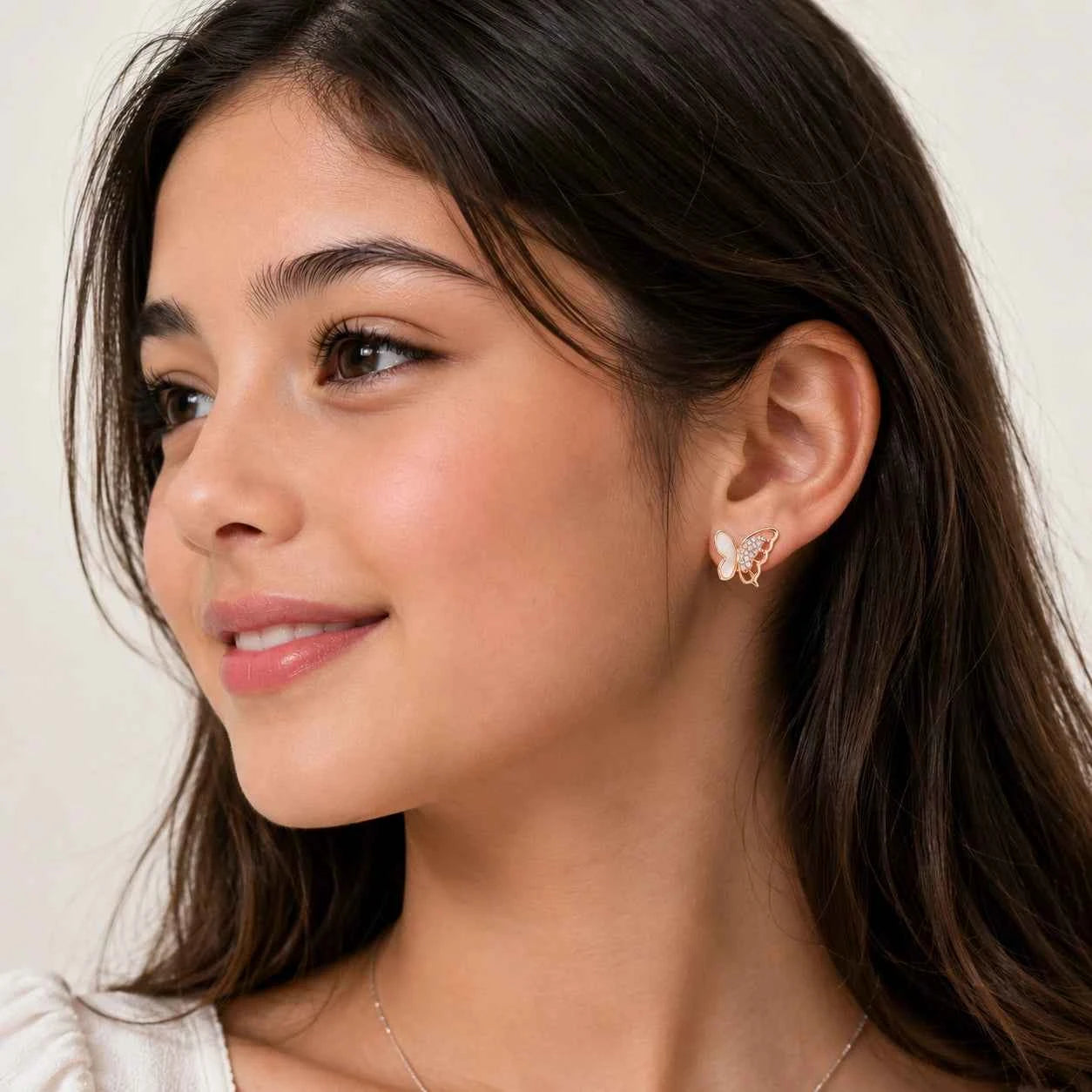 Butterfly Stud Earrings
