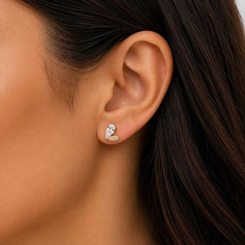 Pear Blossom Stud Earrings