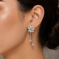 Floral Tassel Earrings