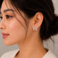 Rose Gold Flutter Studs