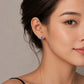 Sapphire Teardrop Halo Stud Earrings