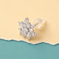 Snowflake Bloom Stud Earrings