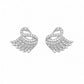 Swan Stud Earrings