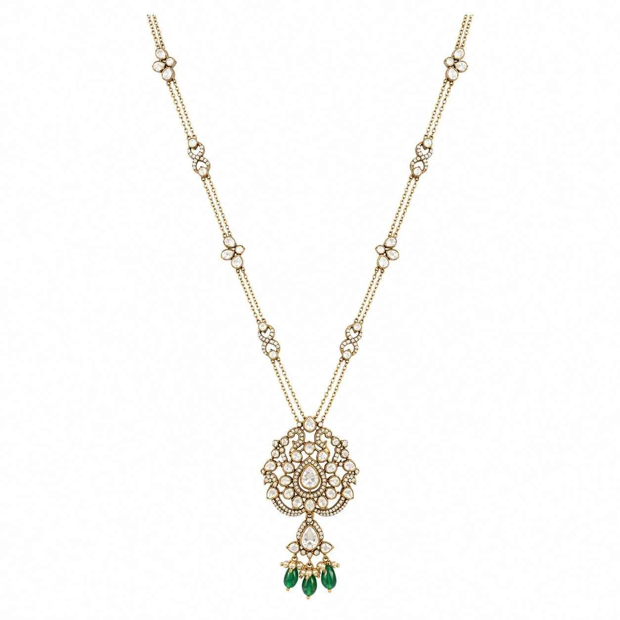 Victorian Blossom Pendant Necklace