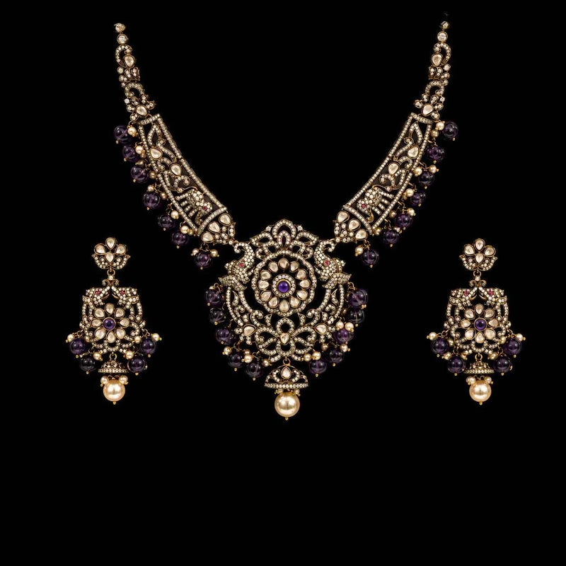 Victorian Imperial Bloom Necklace Set