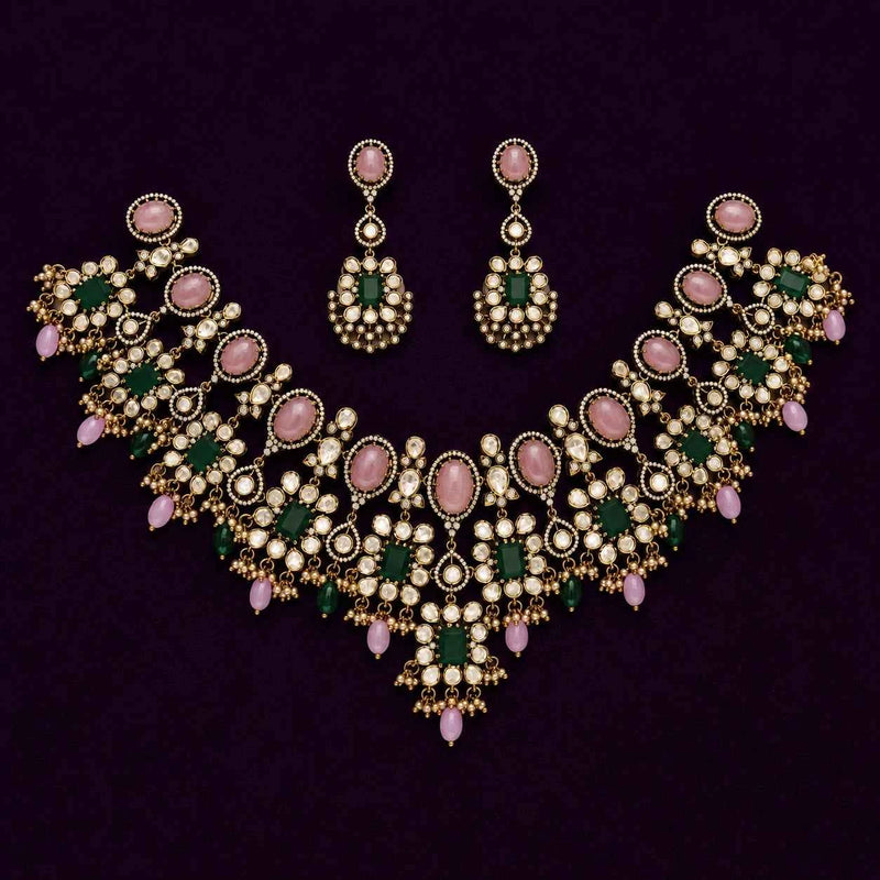 Victorian Rose Royale Necklace Set