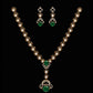 Victorian Emerald Necklace Set