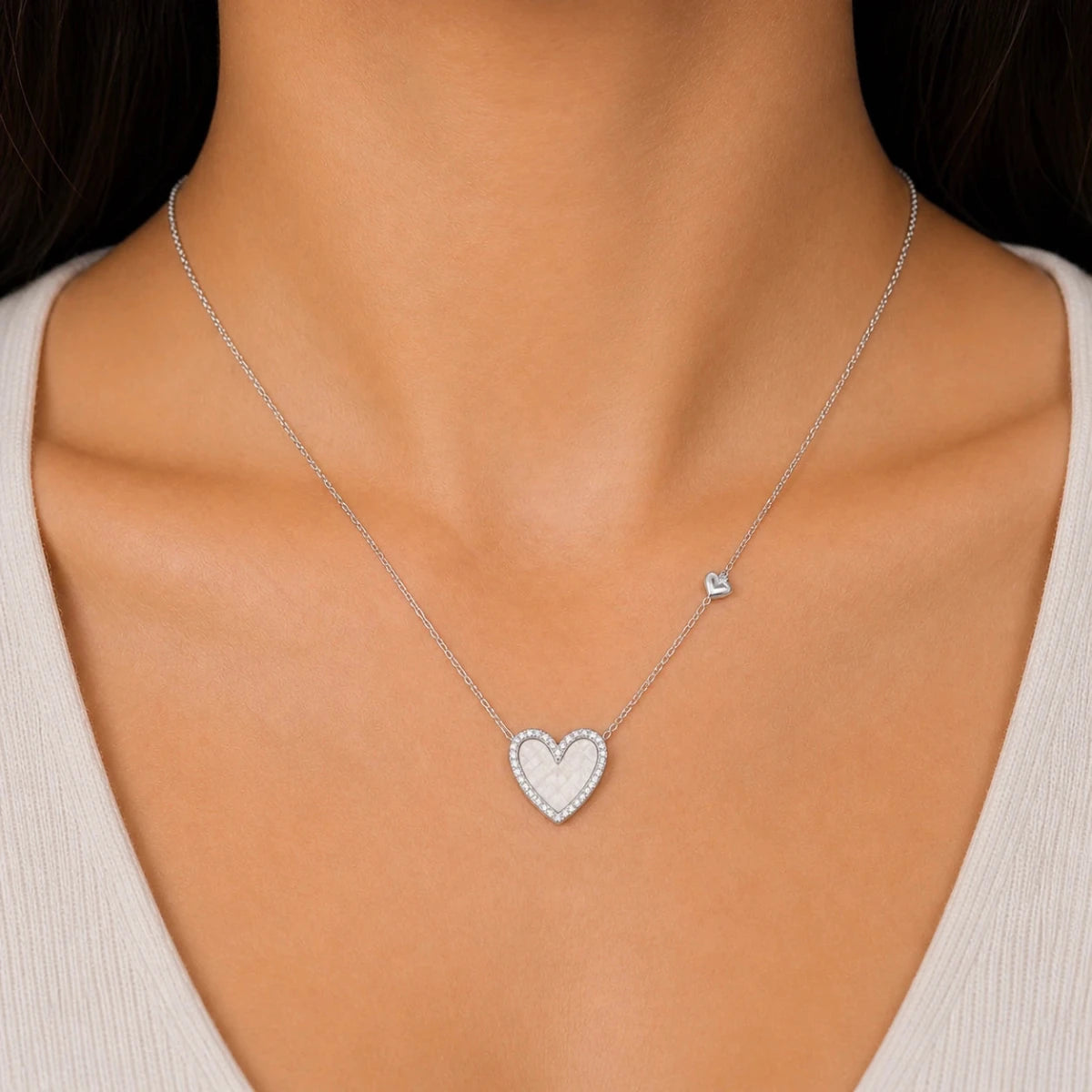 Amour Heart Necklace - Silvorn India
