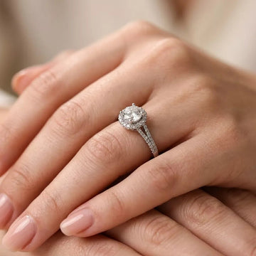Aurielle Sterling Silver Ring - Silvorn India