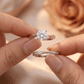 Aurielle Twist Diamond - Look Dual Ring Set in 925 Sterling - Silvorn India