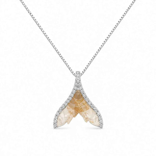 Aurora Wing Pendant - 925 Silver Jewelery