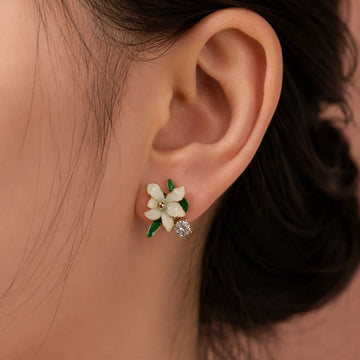 Blooming Petal Earrings - Silvorn India
