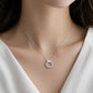 Butterfly Halo Necklace - Silvorn India