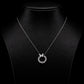 Butterfly Halo Necklace - Silvorn India