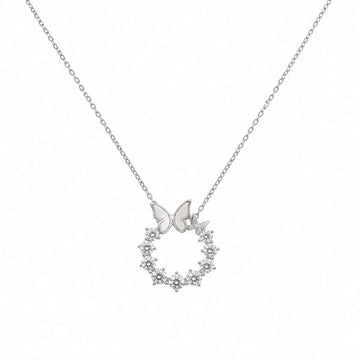 Butterfly Halo Necklace