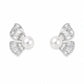 Butterfly Pearl Studs | 925 Sterling Silver - Silvorn India
