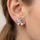 Butterfly Wing Zirconia Studs