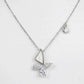 Celeste Butterfly Pearl Elegance Necklace - 925 Silver Jewelery