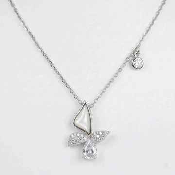 Celeste Butterfly Pearl Elegance Necklace