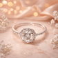 Celestia Glow Halo Ring - Silvorn India