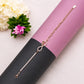Celestial Infinity Rose Gold Plated Sterling Silver Bracelet - Silvorn India