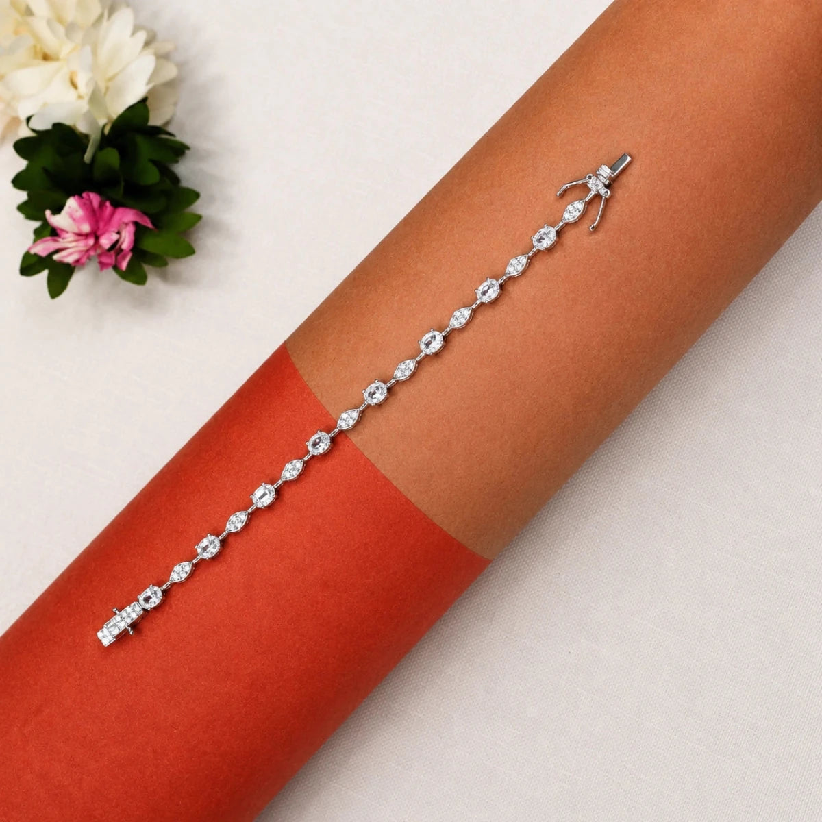 Celestial Marquise Sparkle Bracelet - Silvorn India