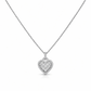 Classic Heart Sparkle Pendant - Silvorn India
