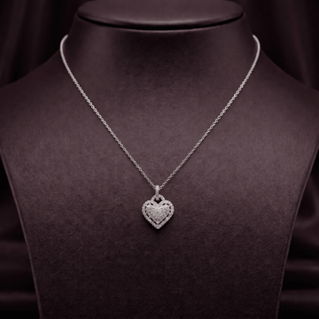 Classic Heart Sparkle Pendant - Silvorn India