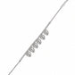 Crystal Heart Charm Bracelet for Women - Silvorn India
