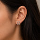 Crystal Kitty Studs - Silvorn India