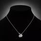 Crystal Swan Elegance Pendant Necklace - Silvorn India