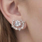 Cupid’s Heart & Arrow Pearl Studs
