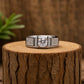 Diamond Crest Sterling Silver Ring - Silvorn India