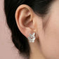 Duo Butterfly Silk-Finish Studs
