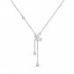 Elegant Butterfly Drop Pendant Necklace with Dangling Crystals - Silvorn India