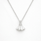 Elegant Shell Drop Pendant Necklace - Silvorn India