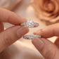 Elegant Sterling Silver Solitaire Ring Set - Silvorn India