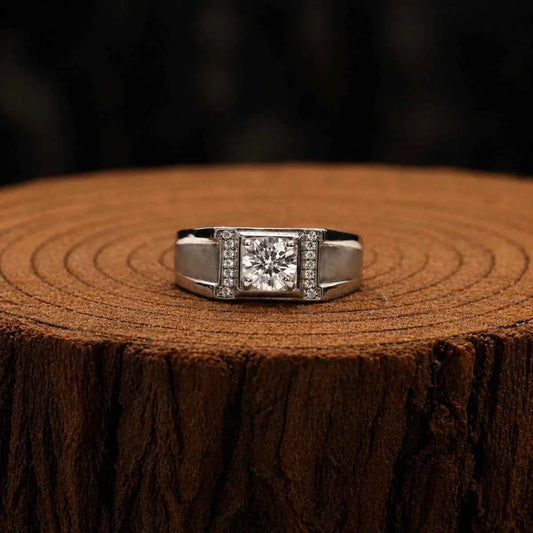 Elite Prism Sterling Silver Ring - 925 Silver Jewelery