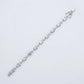 Emerald Cut Crystal Link Bracelet for Women - Silvorn India